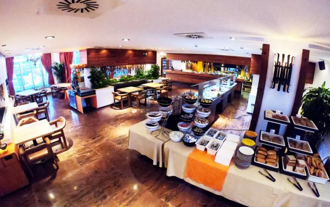 Buffet van appartementen Bajondillo in Fuerteventura