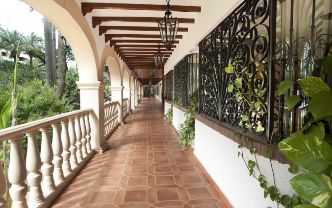 Gangen van appartementen Bajondillo in Fuerteventura