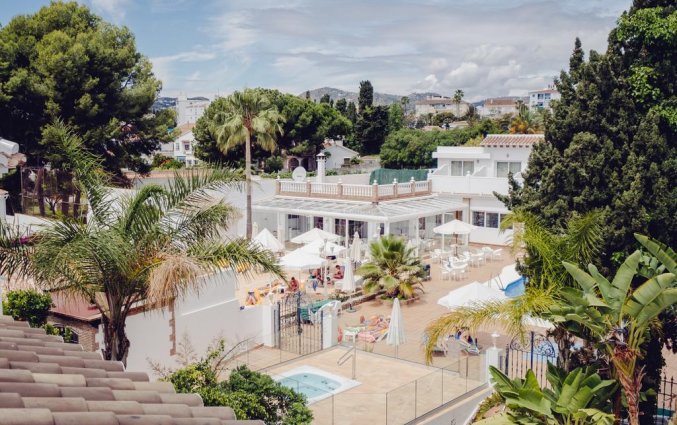 Uitzicht van hotel Villa Flamenca in Nerja
