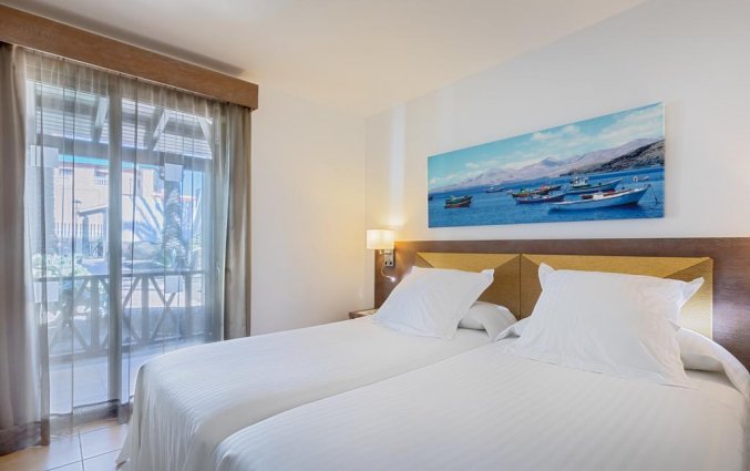 Slaapkamer van resort Barcelo Castillo Beach in Fuerteventura