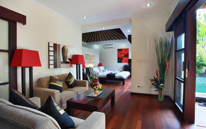 Kamer van hotel Aleesha Villas in Bali