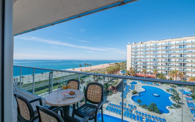 Uitzicht van hotel Golden Taurus Aquapark in Costa Brava