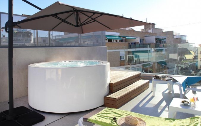 Dakterras van hotel Alameda in Alicante