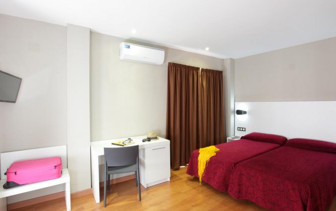 Slaapkamer van hotel Alameda in Alicante