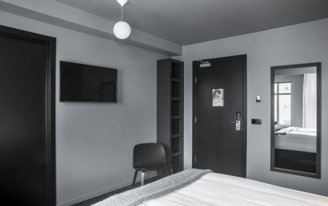 Slaapkamer van hotel Skuggi by Keahotels IJsland