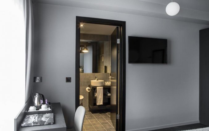 Slaapkamer van hotel Skuggi by Keahotels IJsland