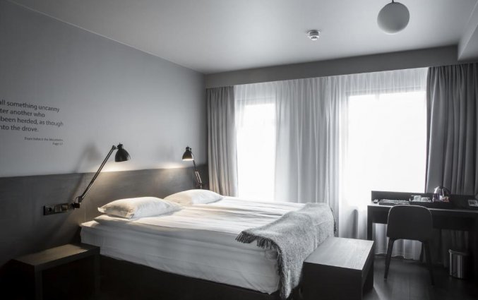 Slaapkamer van hotel Skuggi by Keahotels IJsland