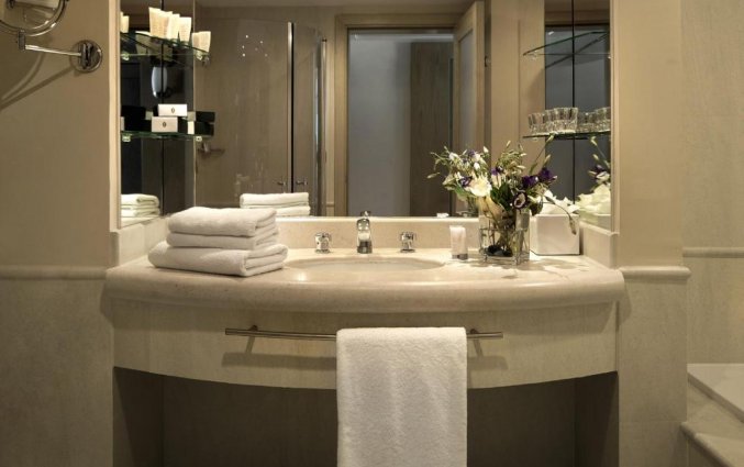 Badkamer van hotel Intercontinental Malta op Malta