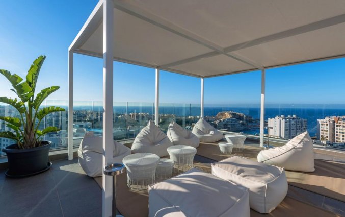 Dakterras van hotel Intercontinental Malta op Malta