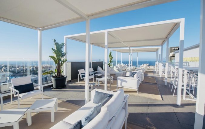 Dakterras van hotel Intercontinental Malta op Malta