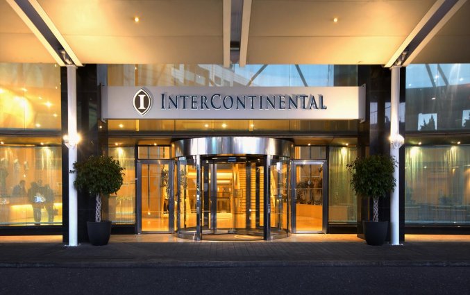 Entree van hotel Intercontinental Malta op Malta