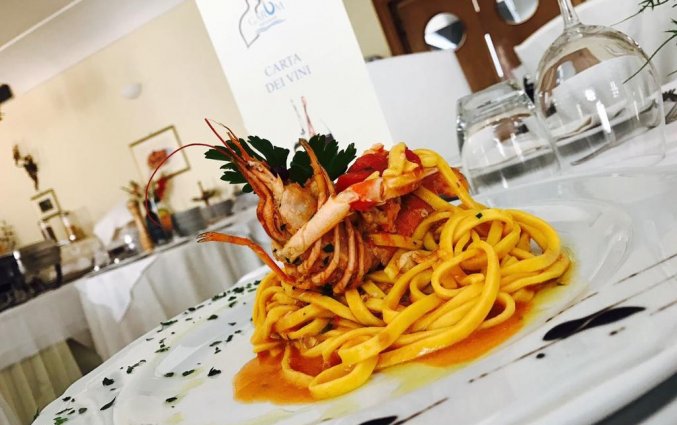 Gerecht bij Restaurant Garum in Amalfi