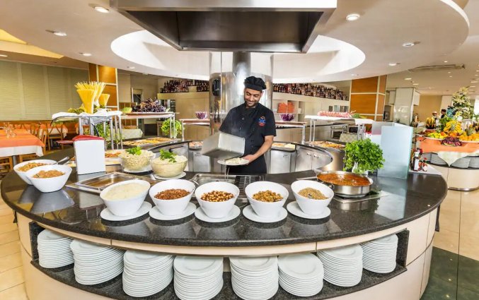 Restaurant van ApartHotel Costa Encantada in de Costa Brava