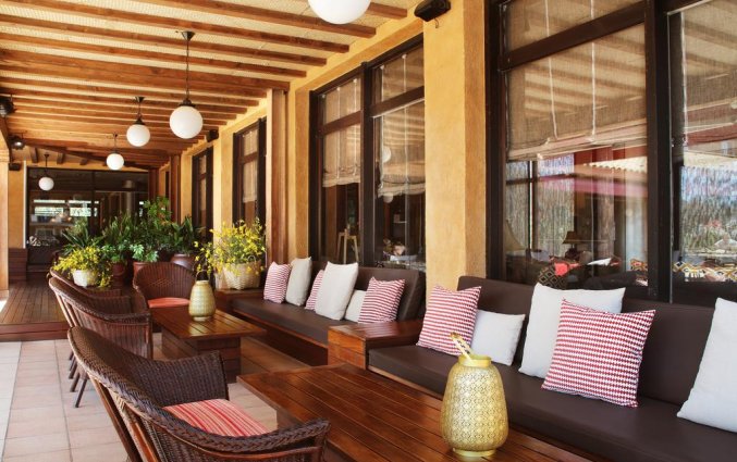 Zitgedeelte van Hotel Luna Park & Spa