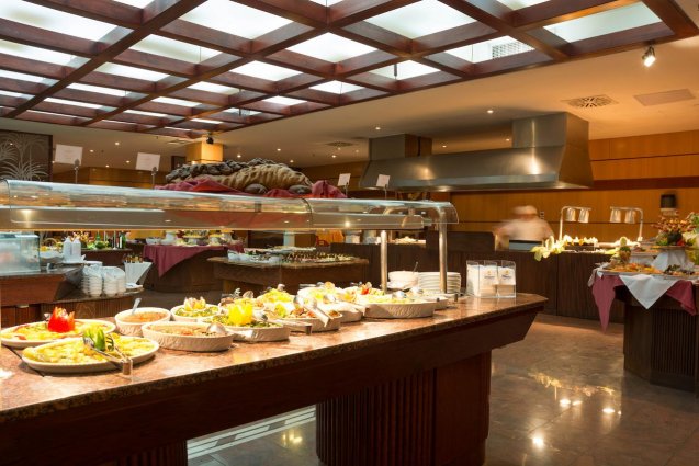 Ontbijtbuffet van Hotel Mogan Princess & Beach Club op Gran Canaria