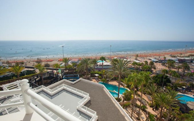 Uitzicht van Corallium Dunamar by Lopesan op Gran Canaria
