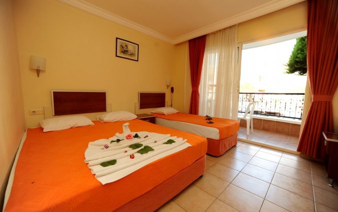 Slaapkamer van Hotel & Park Sayanora in Side