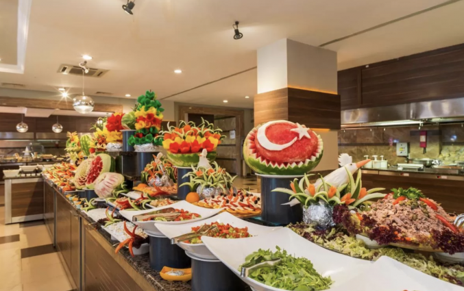 Restaurant van Hotel Primasol Hane Garden in Side