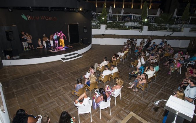 Entertainment van Hotel Palm World in Side