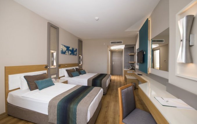 Tweepersoonskamer van Hotel Palm World in Side