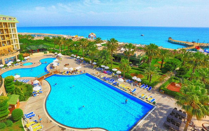 Uitzicht van Resort & Spa Lyra in Side