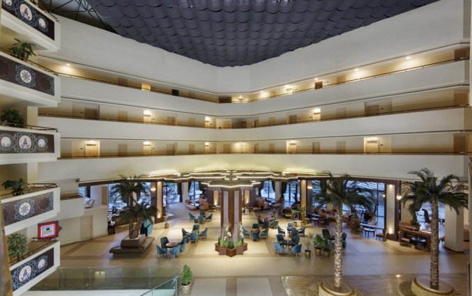 Lobby van Resort en Aqua Nashira in Side