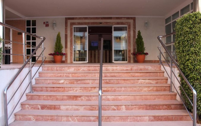 Ingang van Hotel Gran Playa Santa Pola