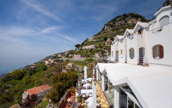 Uitzicht van Hotel Albergo Diffuso Bacco Furore in Amalfi