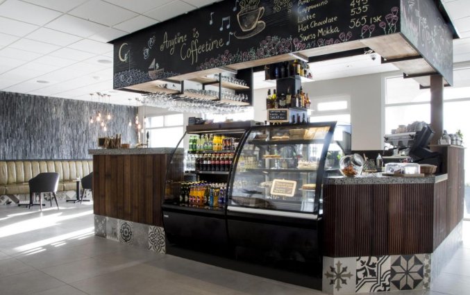 Koffiebar bij Stracta Hella