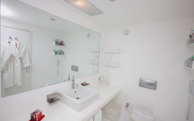 Badkamer van Hotel Su & Aqualand in Antalya