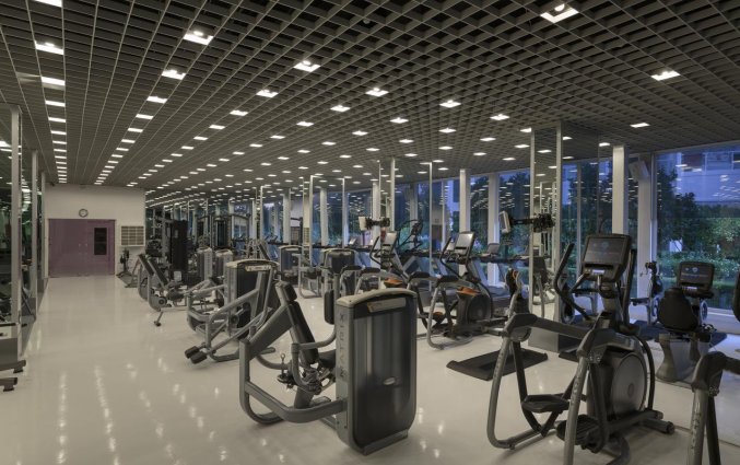 Fitnessruimte van Hotel Su & Aqualand in Antalya