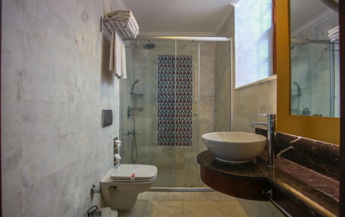 Badkamer van Hotel Alp Pasa in Antalya