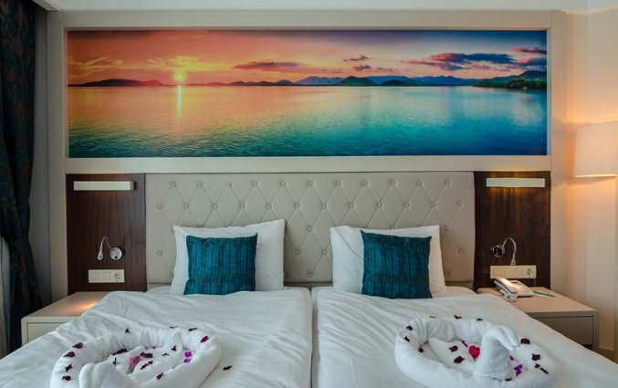 Slaapkamer van Resort The Lumos Deluxe & Spa in Alanya