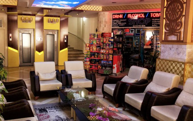 Lobby van Hotel Monte Carlo in Alanya