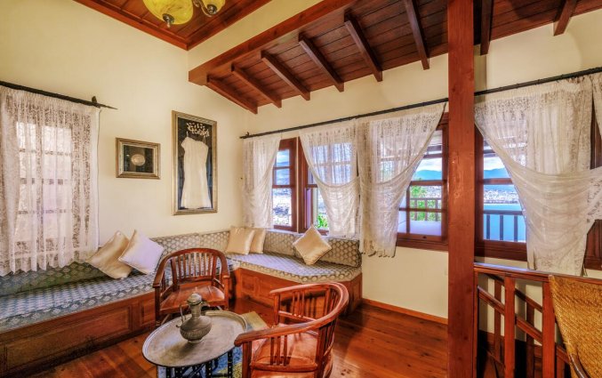 Slaapkamer van Hotel Villa Turka in Alanya