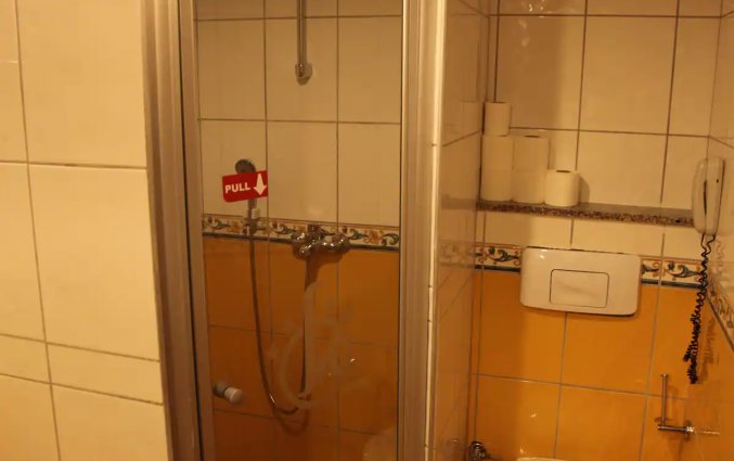 Badkamer van Hotel Kahya in Alanya