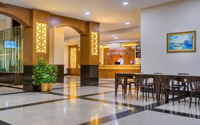 Lobby van Hotel Sealife Buket Beach in Alanya