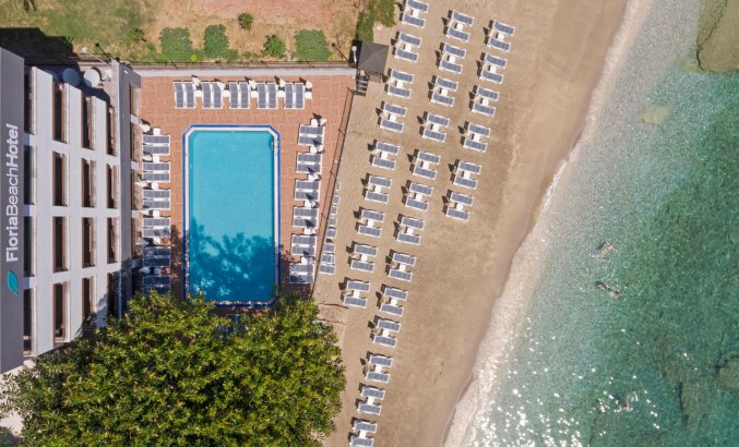 Zwembad van Hotel Floria Beach in Alanya