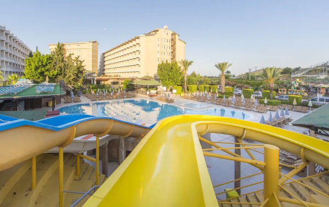 Waterglijbanen van Hotel Beach Club Doganay in Alanya