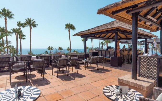 Terras van Hotel Jardin Tropical Tenerife