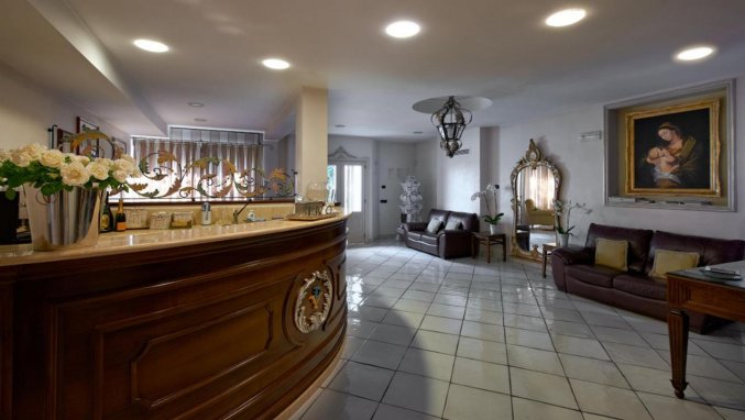 Receptie Hotel Villa Poseidon Boutique