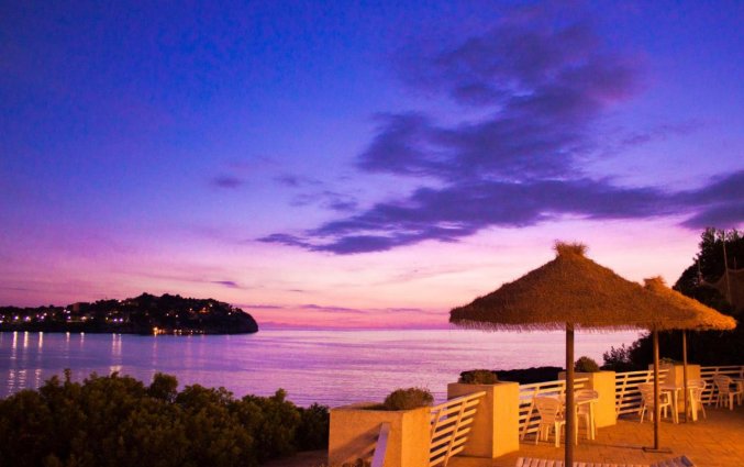 Zonsondergang bij TRH Jardin del Mar Mallorca