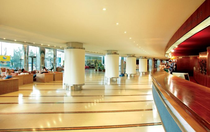 Receptie van Appartementen Paraiso Albufeira in Algarve