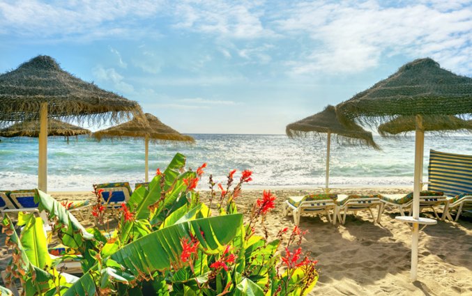 Costa del Sol - strand in Benalmadena