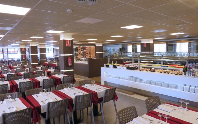 Restaurant van Hotel Papi aan de Costa Brava