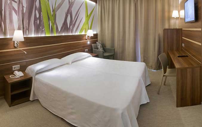 Slaapkamer van Hotel Volga in Costa Brava