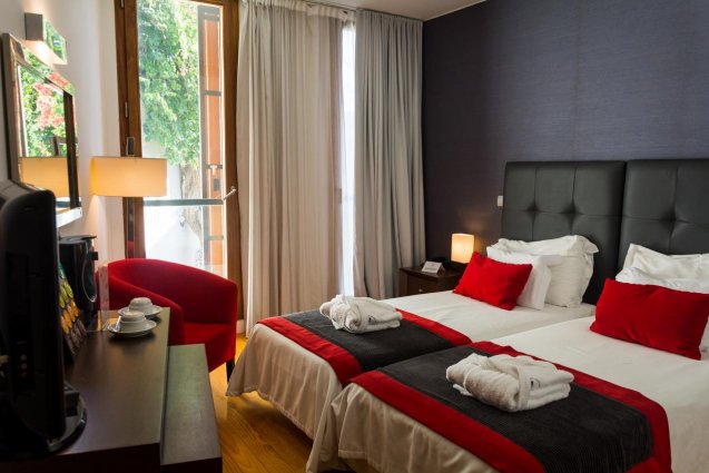 Tweepersoonskamer van Hotel ARTS in Conde Carvahal op Madeira