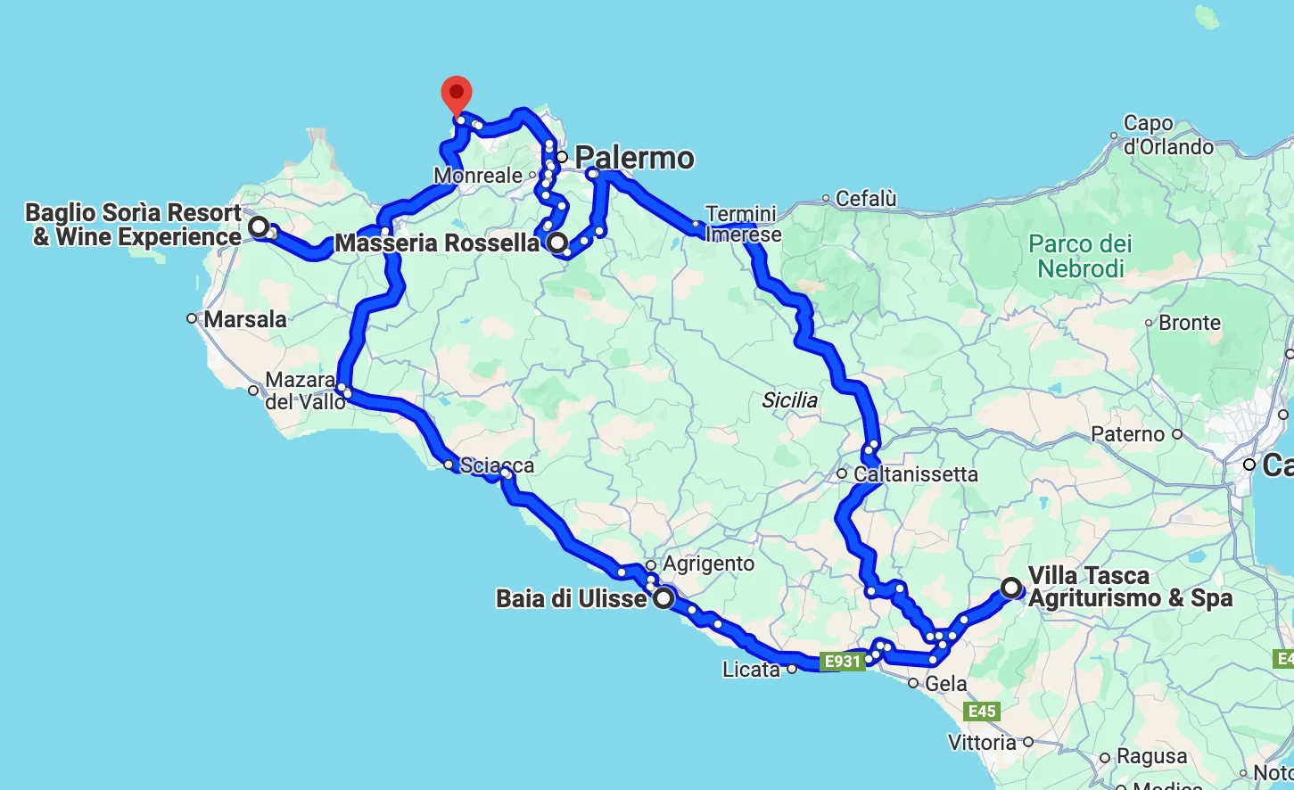 Rondreis West en Centraal Sicilië