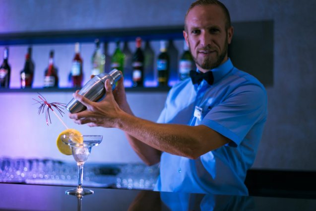 Bar van Hotel Siroco aan de Costa del Sol