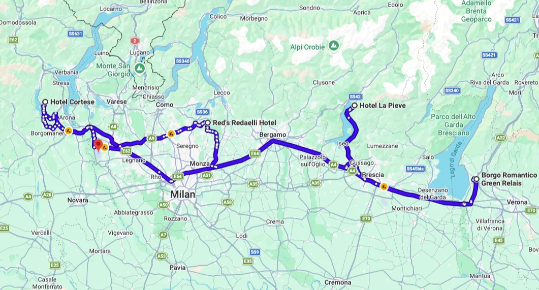lakes map